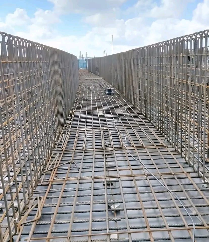 Steel fixing and reinforcement